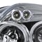 Spec-D Tuning 06-08 Mitsubishi Eclipse Halo LED Projector Chrome 2LHP-ELP06-TM - alternate 7